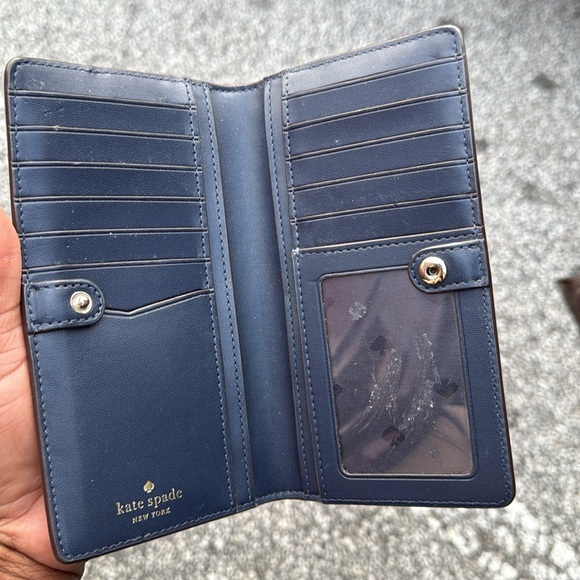 Kate Spade New York Stacy Bi Fold Wallet Cherry - Picture 9 of 15